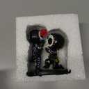 Sugar Skull Couple Statue, Sugar Skull Decor, Day of The Dead Decorations,Resin Skulls Sculptures Home Decor,Dia De Los Muertos Decor,Halloween Adorable Skulls Figurines Gifts for Women (Proposal)