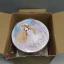 JIUYUAEZ Girls Jewelry Box Purple Jewelry Box For Girls Kids Jewelry Box Organizer Little Girl Gift