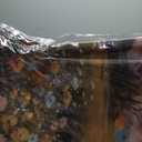 Orange Sunset Lake Landscape Canvas Wall Art with Colorful Wildflowers & Distant Mountain, Serene Nature Scene Large Picture Print Painting Artwork for Living Room Bedroom Office Decor 58x29 Inches