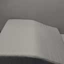 Bedluxe Leg Elevation Pillows, Leg Pillows for Sleeping, Cooling Gel Memory Foam Top, Wedge Pillow for Legs, Leg Wedges for Circulation, Swelling, After Surgery - Removable Cover (8 Inch, Grey) (22*24+8)