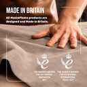 MastaPlasta Premium Leather Repair Patch 3 Inch Black Eagle SelfAdhesive, UpholsteryGrade, ReadytoUse. Your Professional DIY Repair for Couches, Car Interiors, Bags and More