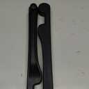 Car Seat Gap Filler Set of 2, Soft Foam Multifunctional Seat Side Gap Filler with Organizer & Hook Function, 3in1 Gap Stopper Universal Fit Car SUV Truck Fill The Gap Between Seat & Console (Most Cars  Standard, Black)