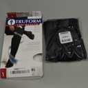 Truform Compression Socks, 30-40 mmHg, Men's Dress Socks, Knee High Over Calf Length, Black, Medium (Medium (1 Pair))