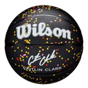 WILSON NBA Team Graffiti Basketball -  Caitlin clark, Size 7-29.5"