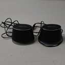 Amazon Basics Stereo 2.0 Speakers for PC or Laptop, 3.5mm Aux input, USB-Powered, 1 Pair, Black