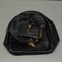 I IHAYNER Girls Bowknot 3-Pieces Fahsion Leather Backpack Backpack Purse for Women Rucksack for Ladies Shoulder Bag | Backpack Purse, Rucksack, for Ladies, Shoulder Bag, Backpack Purse, Rucksack (Black)