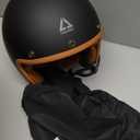 TRIANGLE 3/4 Motorcycle Helmet,Retro Open Face Adults Helmets with Visor,Half Face Moped Helmet for Men & Women,DOT Approved Helmets for Cruiser Scooter(XL)