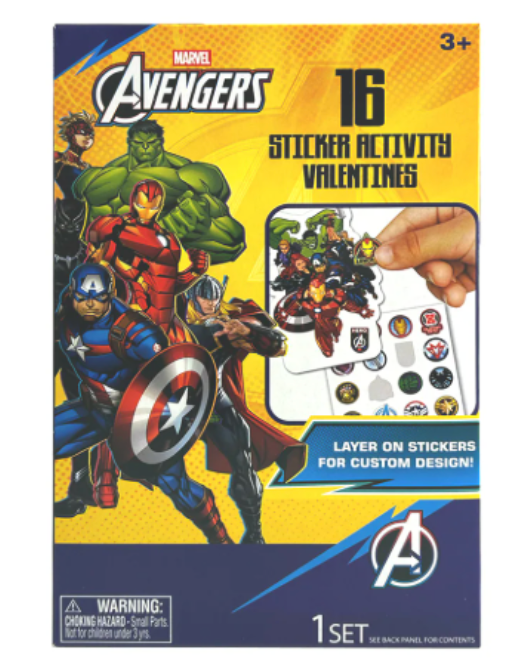 Exchange Cards Sticker Activity, 2 Pack