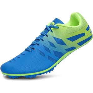 New Track and Field Shoes for Men Women Kids Boys Girls Size 8, Spikes 100-400 Meter Running Racing Shoes Professional Sprint Sport Sneakers