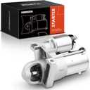 A-Premium Starter Motor Compatible with Chevy, GMC, Buick, Pontiac & More - 1997-2005 - Impala, Malibu, Century, S10, Equinox, Monte Carlo, Uplander, Sonoma, G6-2.2L 3.1L 3.4L 3.5L - 12V 1.4KW 9T CW
