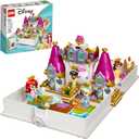 LEGO Disney Ariel, Belle, Cinderella and Tianas Storybook Adventures 43193 Building Toy for Kids; New 2021 (130 Pieces)