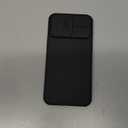 Nillkin for iPhone 16 Case with Slide Camera Cover, [Upgraded Camera Lens Protection] Slim Shockproof Protective Phone Case for iPhone 16 6.1 inch, Black