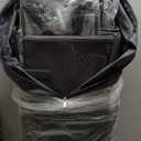 4 in 1 Baby Bassinet, Pack and Play, Bedside Crib Sleeper, Diaper Changer - Comes with Mattress, Mosquito Net, Bottom Storage and Toy Bar for Newborn to Toddlers (Grey)