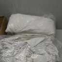 Sorbus 56" Stylish Hanging Swing Nest - Premium Cotton Double Hammock Daybed Saucer Style Lounger Swing Chair- 264lbs Sturdy Spinner Tree w/Pillow - Easy Setup - for Indoor/Outdoor, Travel - White