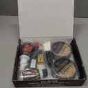 Dress-Up-America Halloween Makeup Kit - Face and Body Wax, Latex and Fake Blood Costume Face Paint Set - SFX Realistic Bloody Halloween Makeup Set for Teens and Adults