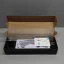 Leebein Electric Spin Scrubber, Cordless Cleaning Brush for Bathroom Shower Tub, IPX7 Waterproof Power Scrubber with 7 Brush Heads, Extendable Long Handle and 2 Speeds Scrubber for Bathtub Floor (Black)