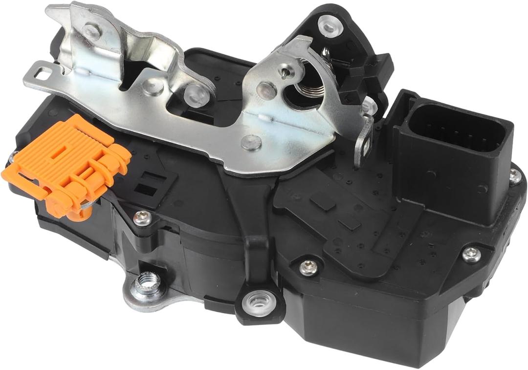 X AUTOHAUX Replacement Front Left Driver Side Power Door Lock Actuator Motor for Pontiac Grand Prix 2004-2008 Door Latch Actuator Assembly Replace No.25955875/10345427 Black