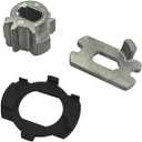 Key Cylinder Gear, Steering Column Ignition Switch Lock Actuator Cylinder Gear Fits For Ford Mercury Lincoln Mazda, Replaces F3TZ-3E717-A, F2DZ-3E700-A, F2DZ-3C610-A