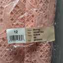 Anne Klein Womens Sleeveless Shift with Ruffle Collar (12, Baby Pink/Mocha)