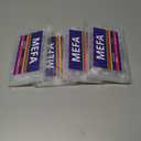 4 x MEFA 15 Sizes Short Coffin Nail Tips - 300 Pcs Half Matte Full Cover Press on Nails, Pre-shape Gel Nail Tips for Nail Extension Home DIY Salon Manicure