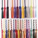 10 Pieces Light Blue Graduation Honor Cords for Graduation 2025,National Honors Society Light Blue Cords Bulk