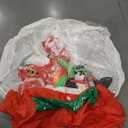 Christmas Inflatables Decorations Outdoor, 6FT Inflatable Xmas Snow Globe with Built-in Rotating Lights, Lighted Blow Up Santa & Penguin in Snowing Globe for Holiday Winter Lawn Yard Garden