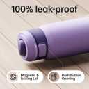 Insulated Magnetic Water Bottle - Reusable Stainless Steel Bottle with MagSafe Compatible Phone Holder - Keeps Cold for 24 Hours - Perfect for Gym, Sports, and Travel - Lavender 32oz
