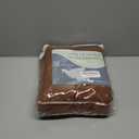 Aersas Rustic Brown Pinch Pleated Linen Curtains 108 Inch Length 2 Panels for Living Room Bedroom Semi Sheer Window Curtain Boho Neutral Back Tab Pinch Pleat Drape with Hooks 40x108