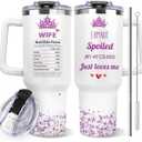 Gifts for Wife from Husband - Mothers Day Gifts for Wife - Birthday Gift for Wifey - Wedding Anniversary Romantic Gift for Women - I Love You Gift for Her - to My Wife's 40 Oz Tumbler