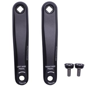 2 x Alps2Ocean Bike Crank Arms,89MM/102MM/114MM/127MM/140MM/152MM/160MM/165MM/170MM/175MM in Diamond Hole Bike Crank Arm for Ebike