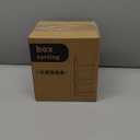 3-Pack Small Clear Storage Baskets, Adhesive Spice Rack Wall Mount for Countertop/Cabinet/Bathroom, Plastic Storage Bins Kitchen Wall Organizer and Storage Shelves, Spice Organizer