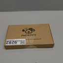 PHOEPET No Pull Dog Harness Reflective Adjustable Vest with a Training Handle, Name ID Pocket, 2 Metal Leash Hooks, 3 Snap Buckles [Easy to Put on & Take Off](M, Baby Blue)