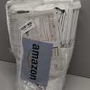 Off White Pinch Pleated 100% Blackout Curtains 102 Inches Long Linen Blend Window Curtains 102 Inch for Bedroom Living Room Darkening Thermal Insulated Back Tab Pinch Pleat Dual Layer Drapes Ivory