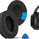 Geekria Sport Cooling-Gel Replacement Ear Pads for Sony WH-1000XM4 Headphones Ear Cushions, Repair Parts (Black)