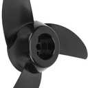 Pissente 3 Blade Propeller for Trolling Motor & Outboard Engine Replacement, Suitable for 28lb 36lb 46lb Motors (12V & 24V), Boat Trolling Motor Prop