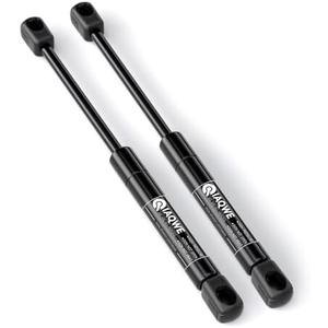 C1609903 12 Inch 24Lb 107N Gas Struts for Weather Guard Tool Box & Replacement Shocks for Leer A.R.E Snugtop Truck Cap/Topper Camper Shell Rear Side Window/Door, 12" Gas Lift Springs, 2 PCS by IAQWE
