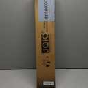 JQK Bathroom Hardware Set Gold, 5-Piece Bath Accessories Set Brushed Gold Wall Mount includes 24 in Towel Bar, 7 in Towel Ring, Toilet Paper Holder, 2 Towel Hooks, BAS165-BG