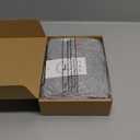 Riyiper 3 Pack Women's Half Sleeve Tops Crewneck 1/2 Sleeve T Shirts Elbow Length Tops Slim Fit Cotton Blend Basic Tees(Black, White, Light Gray,M)