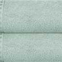 GLAMBURG 100% Cotton 2 Pack Oversized Bath Towel Set 28x55 Inches, Ultra Soft Highly Absorbant Compact Quickdry & Lightweight Large Bath Towels, Ideal for Gym Travel Camp Pool - Sea Green