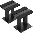 Desktop Speaker Stands 1 Pair Bookshelf Speakers Steel Studio Monitor Stands