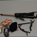 Small Curling Iron 3/8 Inch, 9mm Thin Hair Curling Wand for Short and Long Hair, Professional Ceramic Hair Curler Wand, Include Heat Resistant Glove