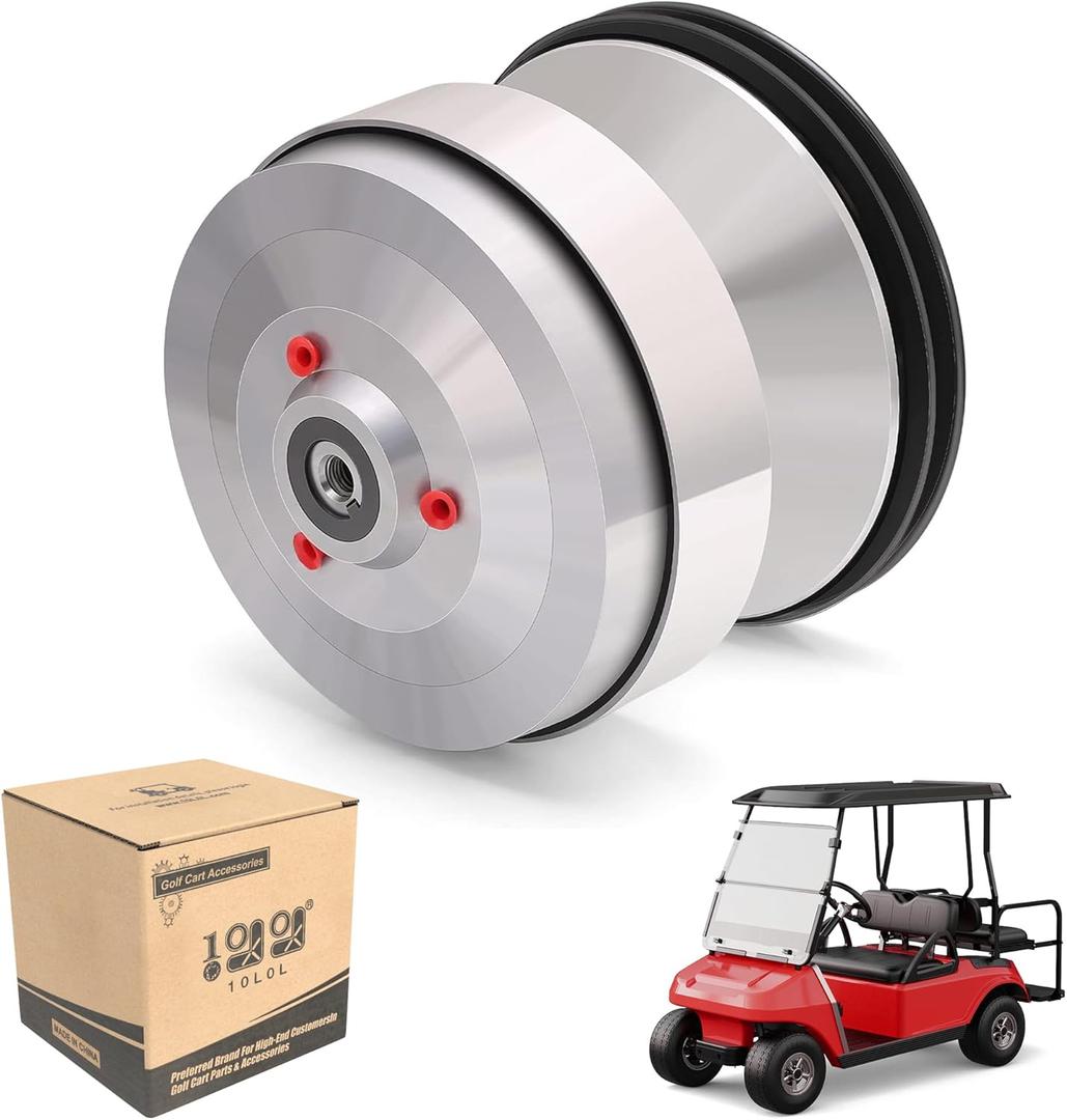 10L0L Golf Cart Drive Clutch for Club Car DS 1997-2015 & Precedent 2004-2015 Oem 101833902 - Silver