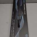 Bio Ionic Long Barrel Curling Iron with Moisture Heat Technology & NanoIonic MX Versatile Curling Wand - 1.25 Inch (Loose Curls), Black