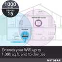 NETGEAR WiFi Mesh Range Extender (EX5000) - Covers up to 1,000 sq.ft. and 15 Devices with AC1200 Dual Band Wireless Signal Booster & Repeater (up to 1200 Mbps Speed) Compact Wall Plug Design