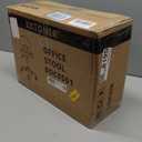 KKTONER Rolling Stool with Mid Back Height Adjustable Chair PU Leather Swivel Chair with Wheels for Office Home Task Drafting (Black)