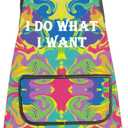 MBMSO Painting Artist Apron with Pockets Artist Painter Gifts Art Lover Gift for Art Teacher Student Painter Apron Waterproof