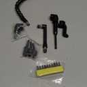 17Pcs Flexible Drill Bit Extension, Include 3Pcs Rotatable Socket Adapter 2Pcs Hex Shank 105 Right Angle Drill Attachment 10 Short Screwdriver Bits 90 Angled Bits and Bendable Extension