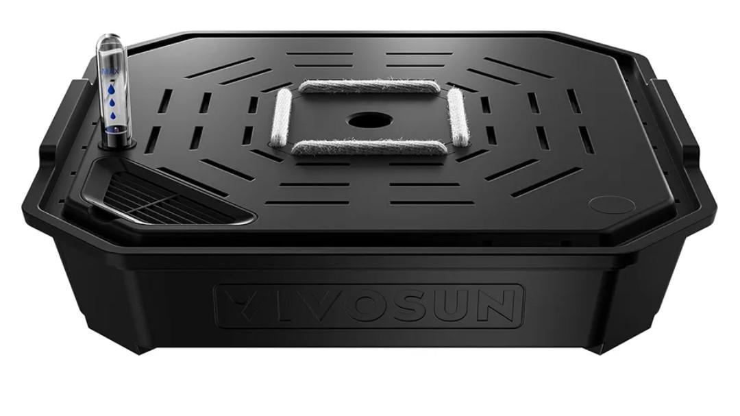 VIVOSUN 4-Pack FlexFeed Self-Watering Pots, Auto Irrigation Fabric Pot Base with Water Meter & Maintenance Window, for Use Indoors/Outdoors in Grow Tents, Greenhouses, Gardens, Was used