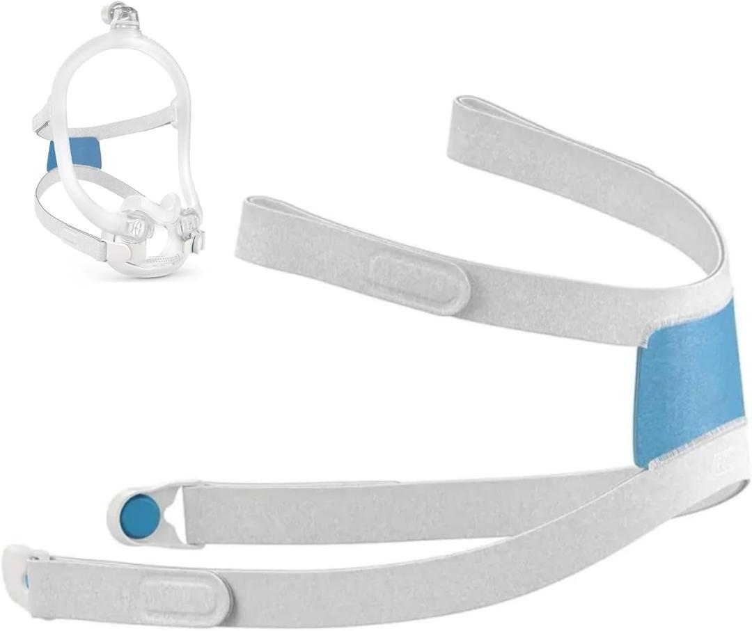 AirFit F30i Headgear with Clips, Replacement CPAP Headgear for Airfit F30i (Without Mask)