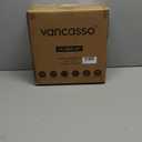 vancasso Dinner Plates Set of 6-10.5 Inch Ceramic Plates, Microwave, Oven and Dishwasher Safe, Colorful Bohemian Style Dishes for Kitchen